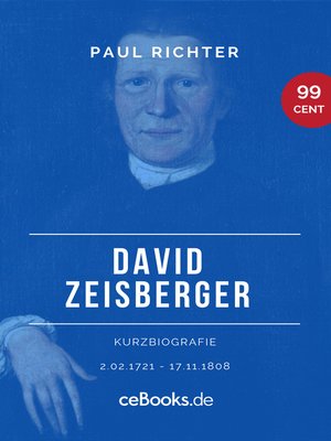cover image of David Zeisberger 1720 – 1808